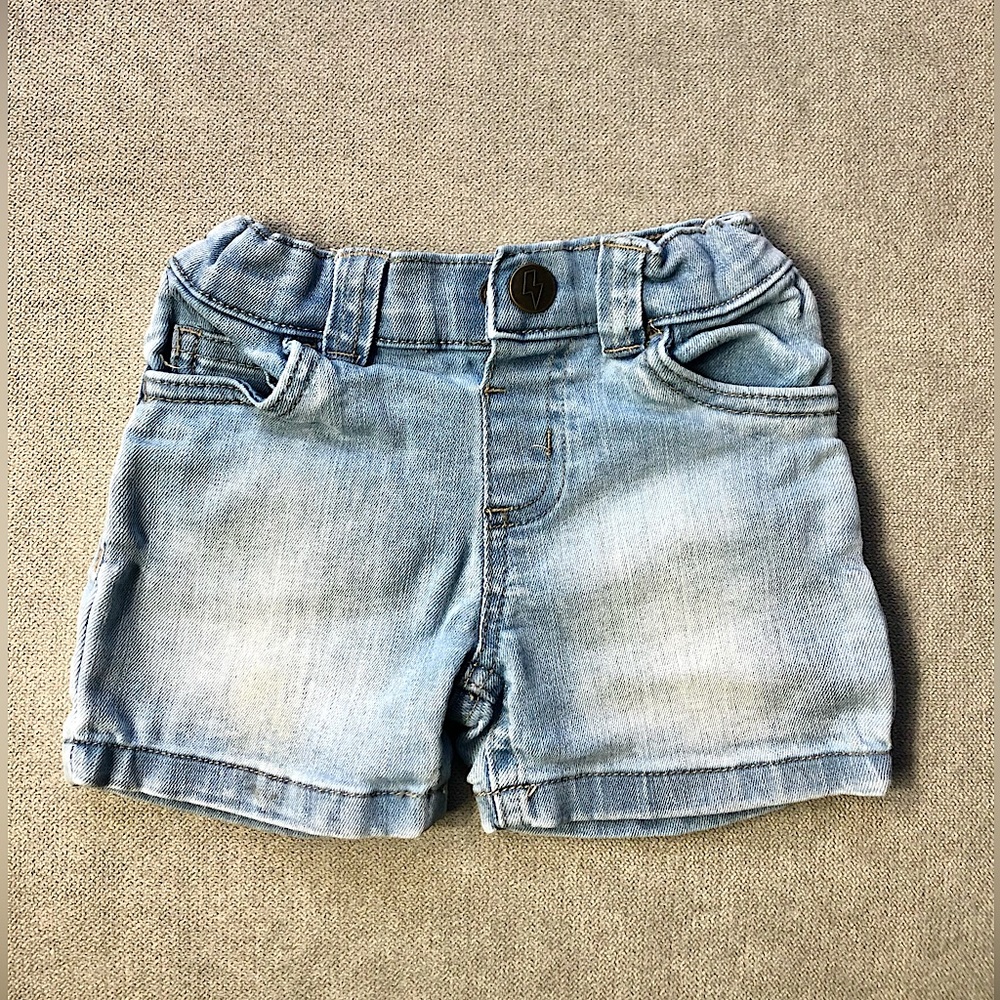 Denim jean shorts
